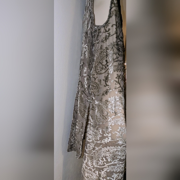 KNOX ROSE Women's high - low velvet tunic / dress? - Picture 5 of 10